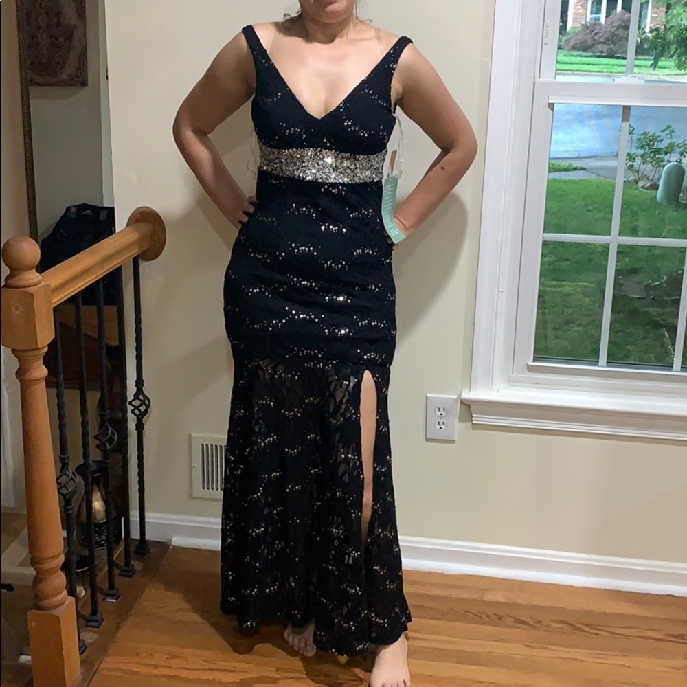 My Michelle Black dress gown